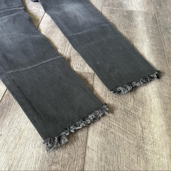 evidnt black jean raw hem - Picture 7 of 8